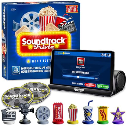 Soundtrack Trivia Limited Edition Movie Game Includes Bluetooth Speaker