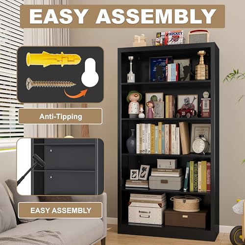 5 Shelf Bookcase