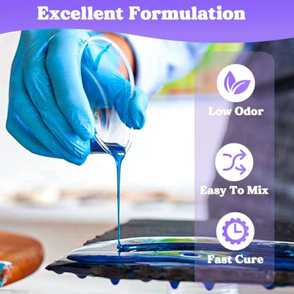 1 2 Gallon Epoxy Resin (64 Ounce)