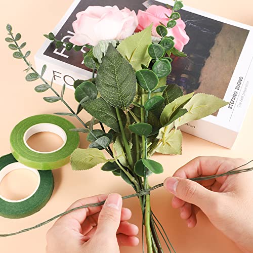 200Pcs Green Floral Wire (200 Count)