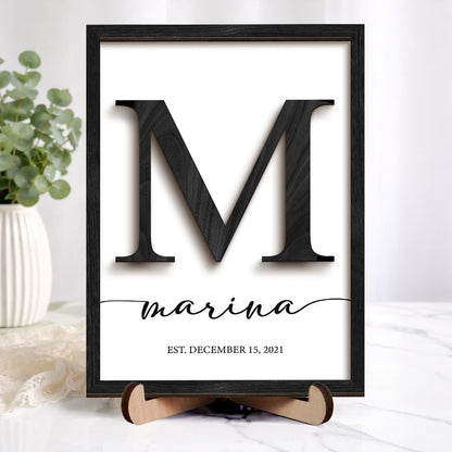 Personalized Family Name Sign