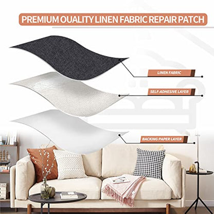 Fine Linen Fabric Patches