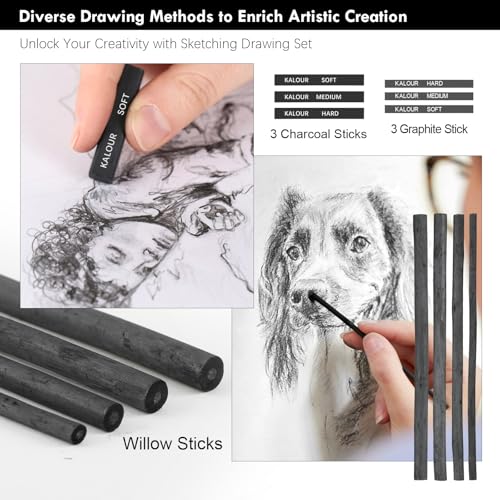 39pcs Drawing Pencil Set (39 Count)