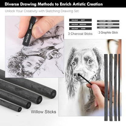 39pcs Drawing Pencil Set (39 Count)