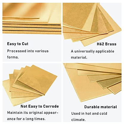 14 Gauge Brass Sheet