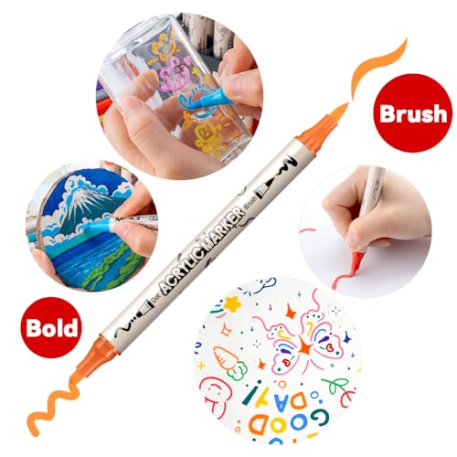 36 Colors Bold and Brush Dual (36 Count)