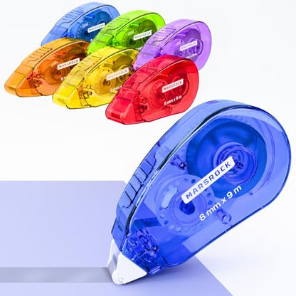 Double Sided Tape Roller for Scrapbooking 6 Pack (6 Count)