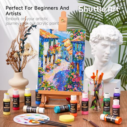 100 Colors Acrylic Paint (200 Fl Oz)