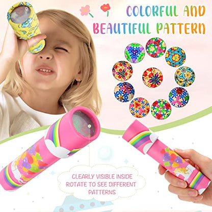 15 Pcs Classic Kaleidoscopes Kids Birthday Party Favor Old Fashioned Vintage Educational Toys Stocking Stuffers Goodie Bag Fillers for Classroom School Return Gifts Carnival Prizes (15 Count)