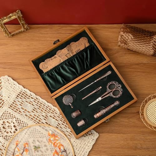 Vintage Embroidery Scissors Set