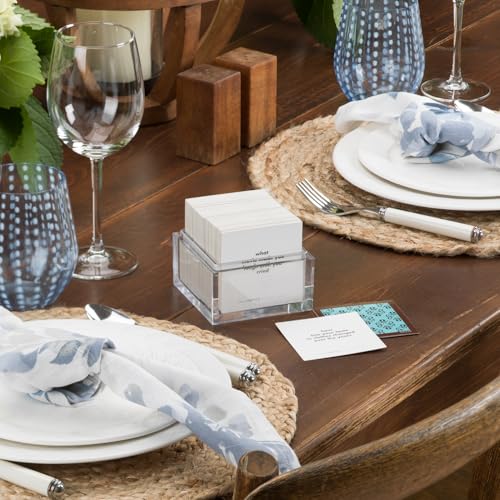 Dinner Party Conversation Cards for Adults to Enjoy Getting to Know Each Other