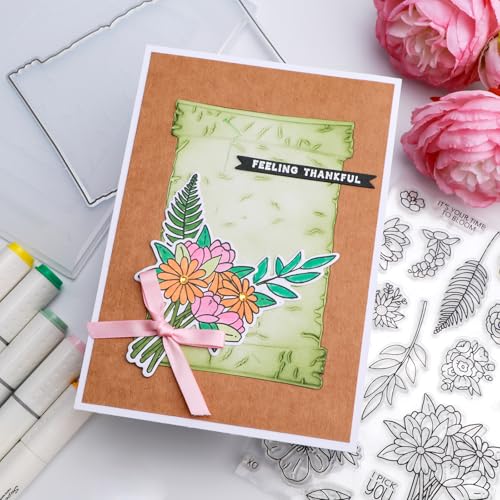 3D Embossing Folder and Metal Die Set for Card Making