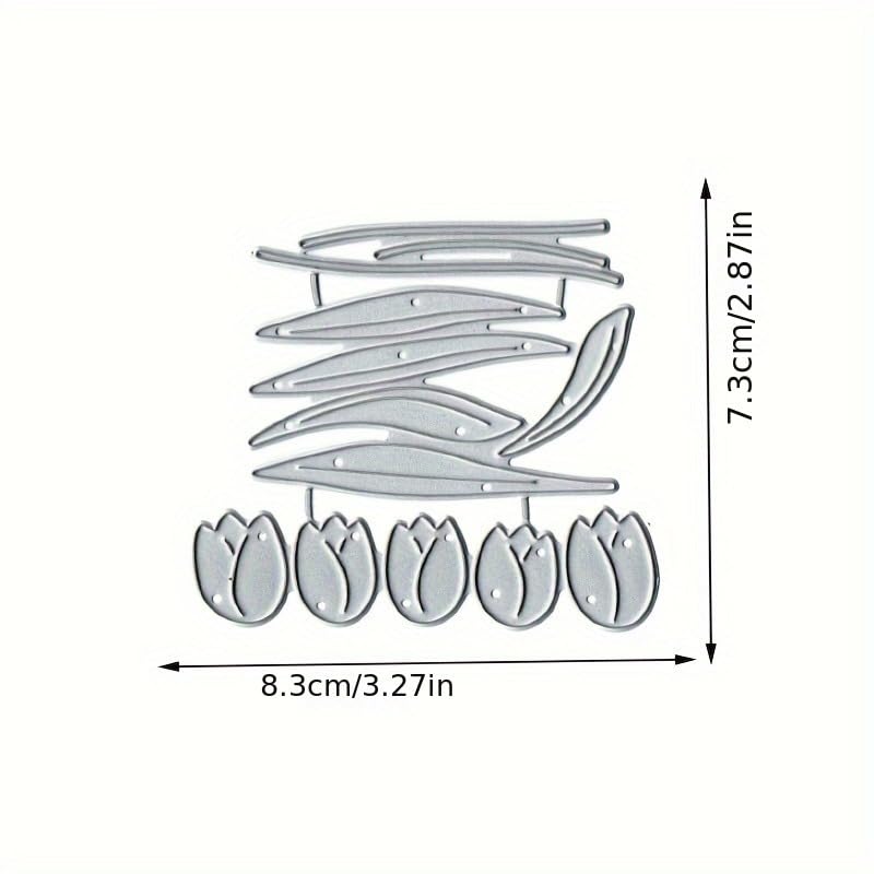 Flowers Metal Cutting Die for Scrapbooking