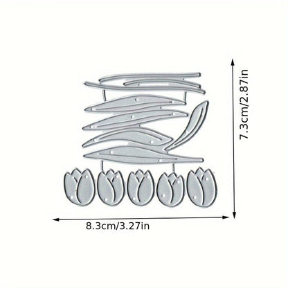 Flowers Metal Cutting Die for Scrapbooking