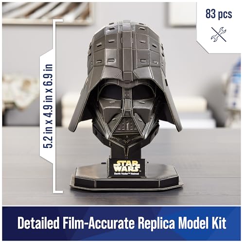 Star Wars Darth Vader Bust 3D Puzzle Model Kit for Adults