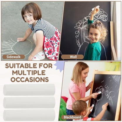 Jumbo Sidewalk Chalk for Kids Outdoor