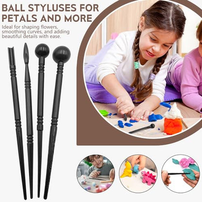 18 Pack Pottery Clay Tool Kit (18 Count)
