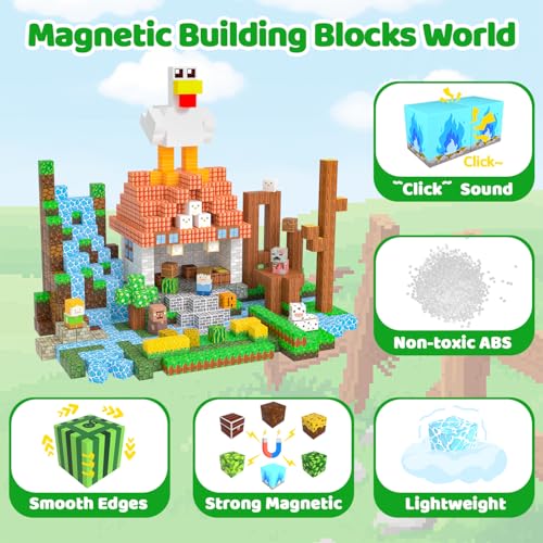 Magnetic Blocks (150 Count)