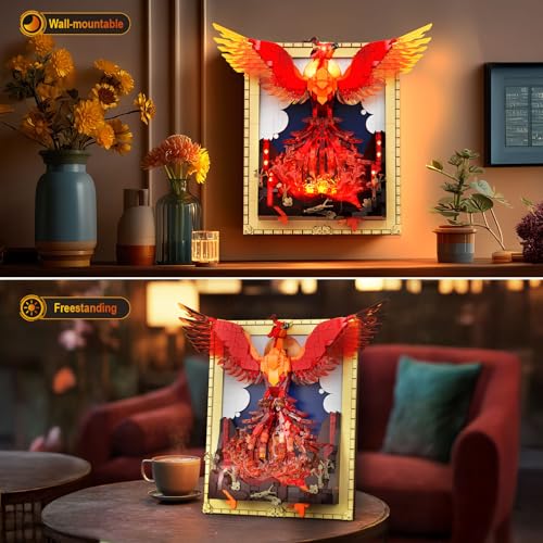 Phoenix Building Set with LED Lights for Adults