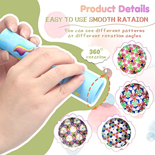30 Pcs Valentines Day Kaleidoscopes Party Favors Vintage Mini Kaleidoscope Party Favor Educational Toy for Kids Return Gifts School Classroom Prizes Goodie Bag Fillers (30 Count)