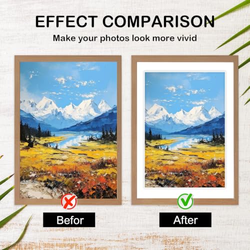 15 Pack White Picture Mats 24x36 for 20x30 Photos