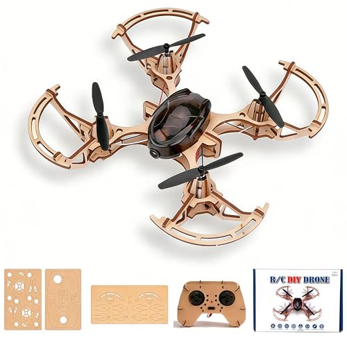 DIY Mini Wooden RC Drone Kits