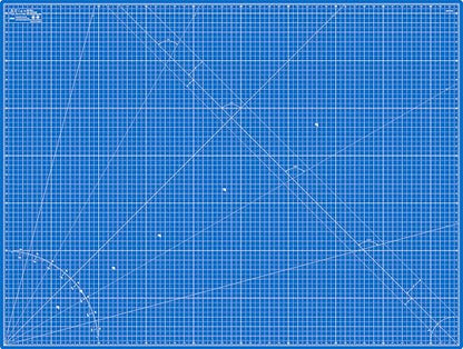 Cutting Mat A0 Blue