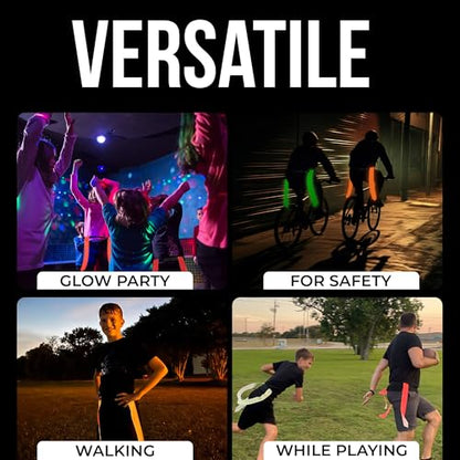Premium Glow in the Dark Flag Football Belts