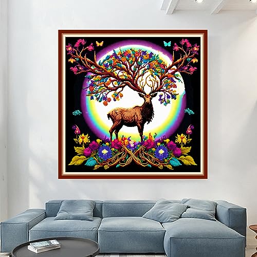 Stamped Cross Stitch Kits Full Range of Embroidery Patterns Starter Kits for Beginners Adult DIY Cross Stitches Needlepoint Kits 11CT