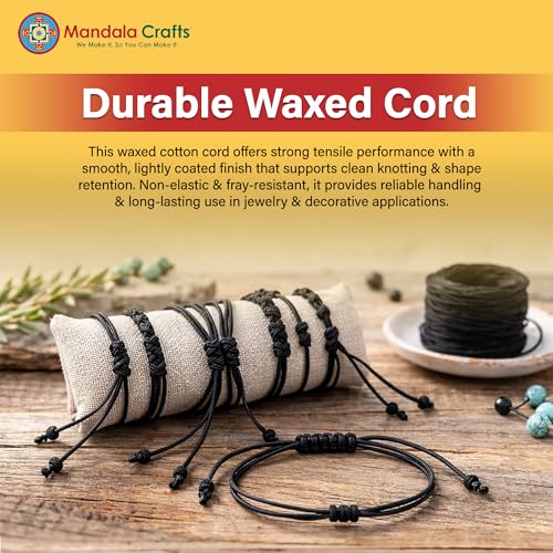 0.5mm Teal Waxed Cord (327 Foot)