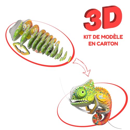 Chameleon 3D Puzzle