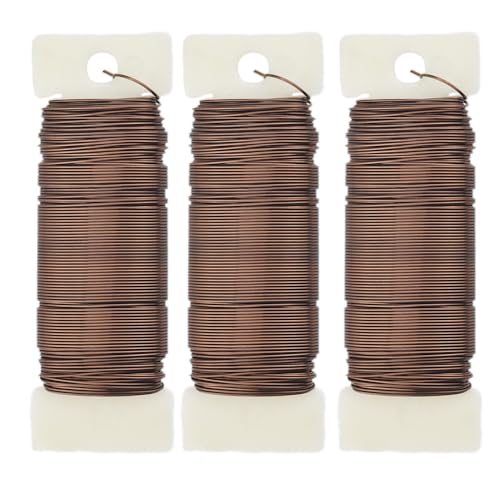 22Gauge Coffee Color Metal Floral Wire (345 Foot)