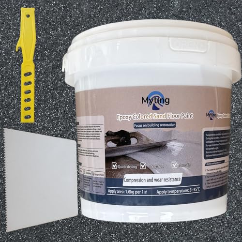 Epoxy Colored Sand Floor Paint (35 Fl Oz)