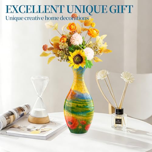 3D Puzzles Vase for Adults (160 Count)