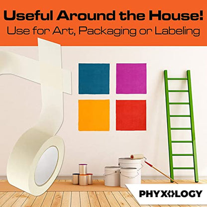 No Residue 2 Inch 60 Yard Masking Tape 1 Pk. Easy