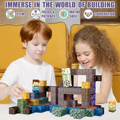 213PC Magnetic Blocks (213 Count)