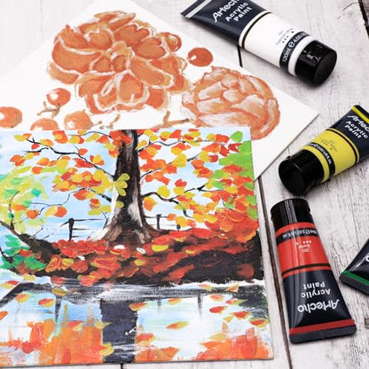 24 Colors Acrylic Paint 60ml (48.48 Fl Oz)
