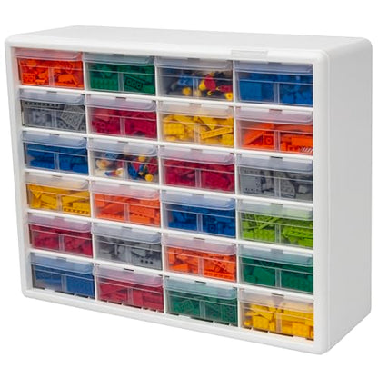 24 Drawer Plastic Storage Cabinet