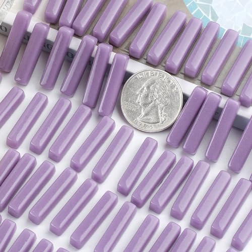 Purple Mosaic Tiles for Crafts Bulk (5.29 Ounce)