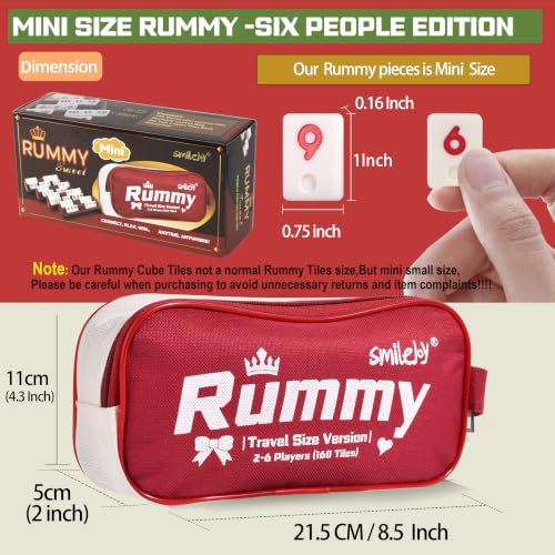 Mini Rummy Tile Game for 2