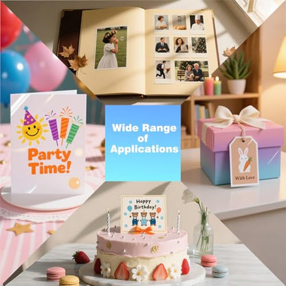 Photo Paper Glossy Double Sided 8.5x11 Inkjet 37lb 140gsm Dye ink Thin Photo Picture Flyer Calendar Magazine CD Cover letter