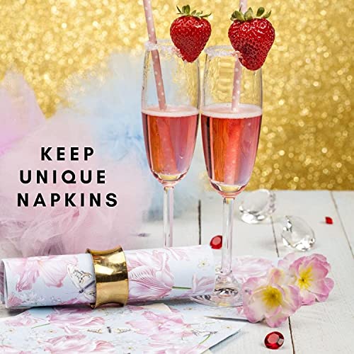 20 ct 13x13 Flowers Paper Luncheon Decoupage Napkins (20 Count)