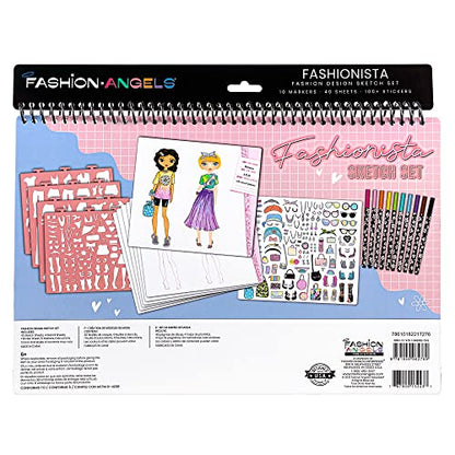 Fashionista Design Sketch Book Set