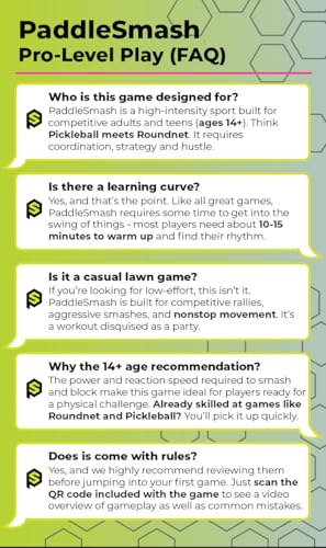 Pickleball Yard Game (6 Count)