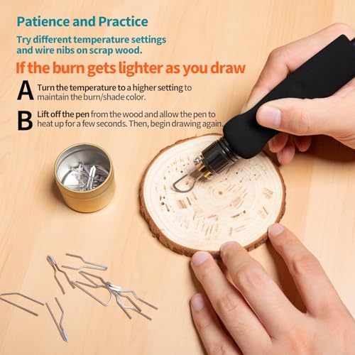 939 II Wood Burning Kit Station Pyrography Pen 250~750℃