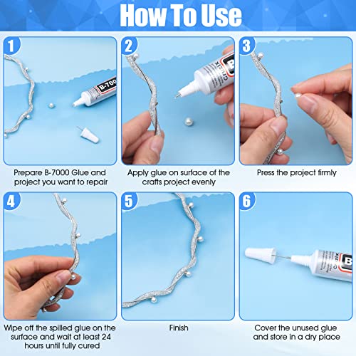 B 7000 Glue Clear for Rhinestone Crafts