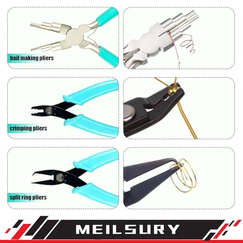 11 Piece jewelry pliers set (11 Count)