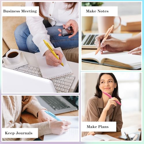 Gel Pens 0.5mm Quick Dry Black Ink Fine Point Smooth Writing Pens for Office School Supplies Stocking Stuffers for Women Girls Nurse Teacher