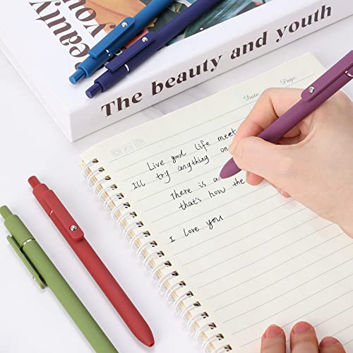 Gel Pens 5pcs 0.5mm Quick Dry Black Ink Fine Point Pens (5 Count)