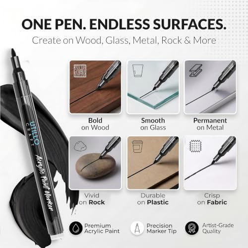 Black Paint Pen (3 Count)
